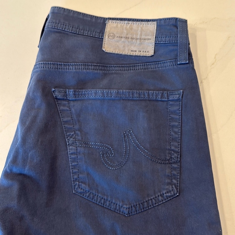 AG Jeans. Medium Blue. Great Condition. 33x34. Protege Fit.